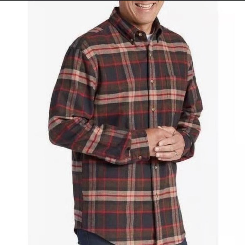 Pendleton Men’s Mason 100%Cotton button Down flannel shirt / Size XL